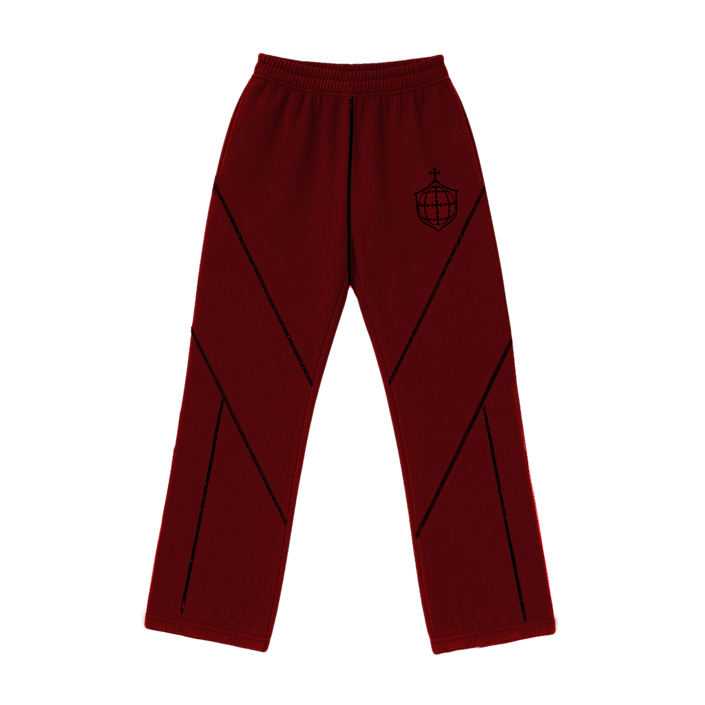Kit Blusa + Calça Moletom EVOM Vinho - Veigh Merch Oficial